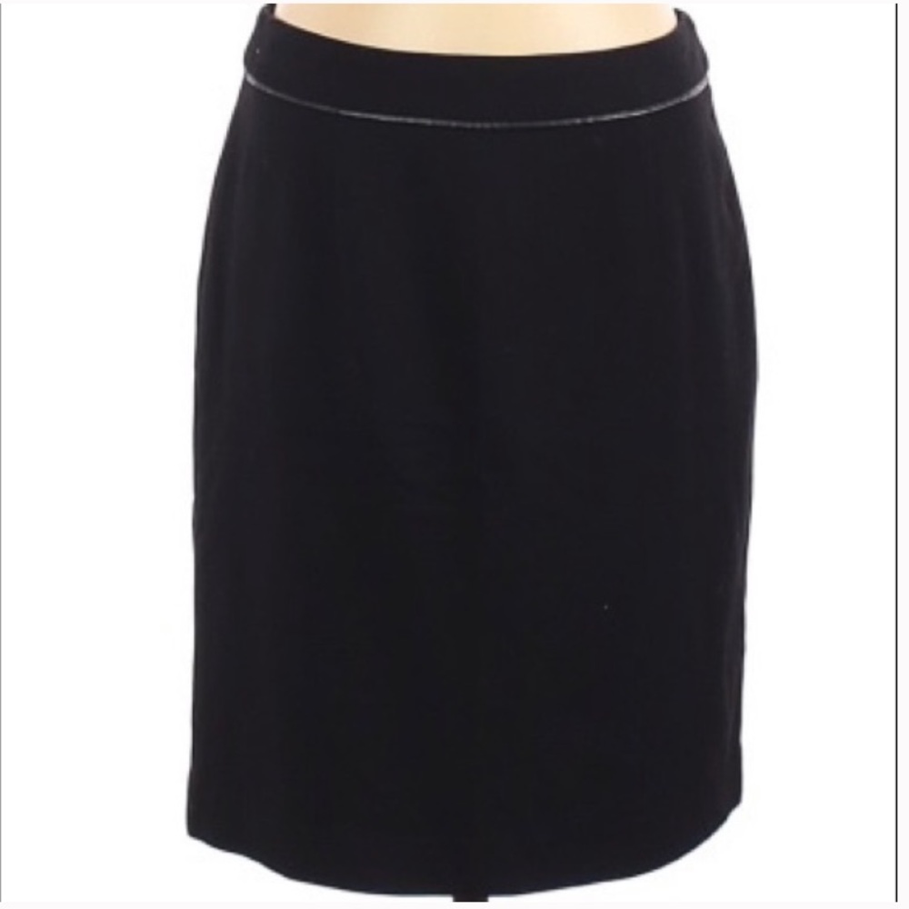 Amanda + Chelsea Black Mini Pencil Skirt Sz:2